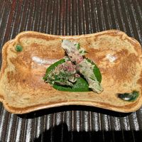 Tempura vegetable   at Kajitsu in New York City