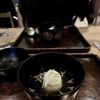 Incredible soup  at Kajitsu in New York City