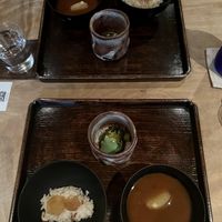 The green dish at top was AMAZING  at Kajitsu in New York City