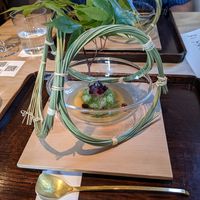 chilled course at Kajitsu in New York City