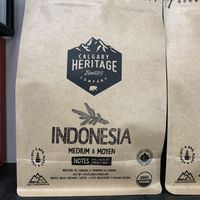 The coffee they roast  at Canela in Calgary