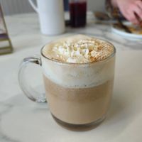 Pumpkin Chai Latte with whipped cream! 😩😍 at Canela in Calgary