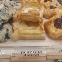 Pear feta danish  at Canela in Calgary