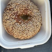 Breakfast sandwich at Canela in Calgary