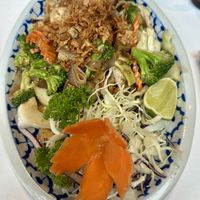 Pad Thai with tofu and no egg  at Thong Thai in Wemeldinge