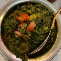 Alu palak  at Namaste in Pisa