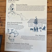   at Charlie's Acres Farm Animal Sanctuary in Sonoma