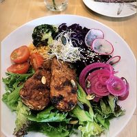 Tempeh bowl. at Rohe in Tallinn