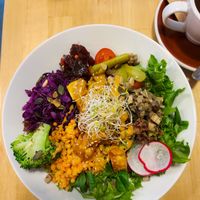 Tofu bowl ❤ at Rohe in Tallinn