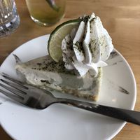 Matcha cake #cake #matcha at Rohe in Tallinn