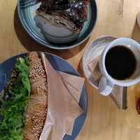 Breakfast (8.50 eur altogether) at Rohe in Tallinn