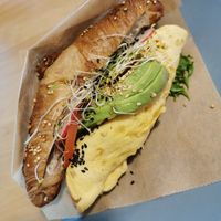 nomlette croissant at Rohe in Tallinn