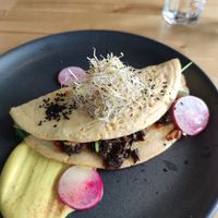 Nonmelette, tastes like an omelette! at Rohe in Tallinn