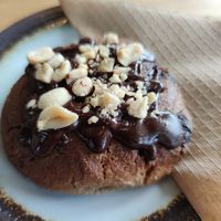 Vegan dessert, yummy at Rohe in Tallinn