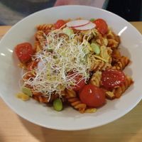 Vürtsikas mittekanapasta at Rohe in Tallinn