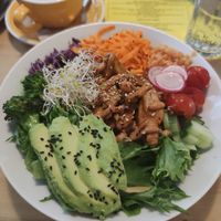 Teriyaki Vegan Chicken Bowl at Rohe in Tallinn