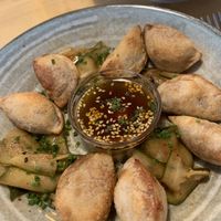 Dumplings  at Rohe in Tallinn