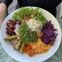 tofu bowl  at Rohe in Tallinn