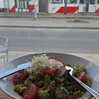 Pesto pasta at Rohe in Tallinn
