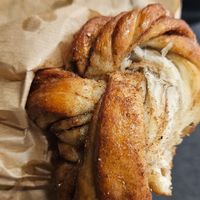 Cinamon roll at Rohe in Tallinn