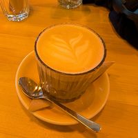 Oat flat white at Rohe in Tallinn