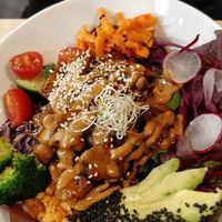 Teriyaki bowl at Rohe in Tallinn