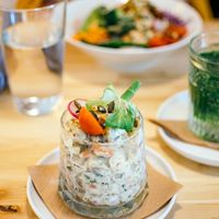 Potato salad with mayo.  at Rohe in Tallinn