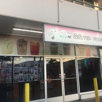 Outside  at QQ Tea House in Honolulu