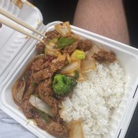 Vegan King Pao Chicken (spicy)  at QQ Tea House in Honolulu