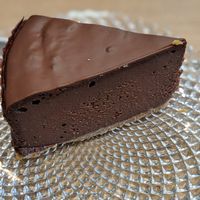 Chocolate whisky cake at Mihiderka - Dielta in Krakow