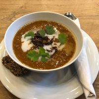 Soczewicowa zupa marokanska at Mihiderka - Dielta in Krakow