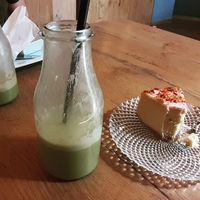 tofu cake, incredibly delicious at Mihiderka - Dielta in Krakow