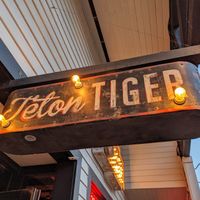 Yum factor 10. at Teton Tiger in Jackson