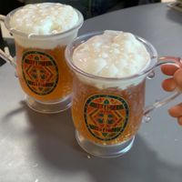 Butterbeer at Warner Bros. Studio Tour in Watford