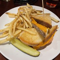 Grilled cheese   at Three Dollar Deweys in Portland