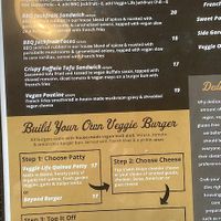 Menu at Three Dollar Deweys in Portland
