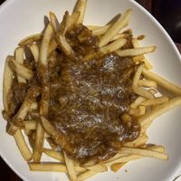  Vegan poutine -a bit too much gravy for me though  at Three Dollar Deweys in Portland