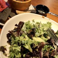 Half Size House Salad & Veg Chili  at Three Dollar Deweys in Portland