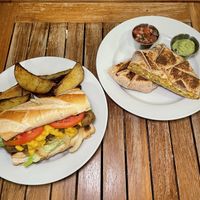 Spread at Holi Vegan Kitchen in Miami