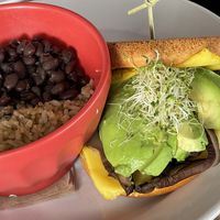 Portobello sandwich   at Holi Vegan Kitchen in Miami