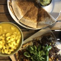 Our dinner   at Holi Vegan Kitchen in Miami