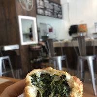 Spinach Empanada at Holi Vegan Kitchen in Miami