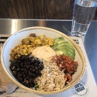 Warm Tex-Mex Bowl at Holi Vegan Kitchen in Miami