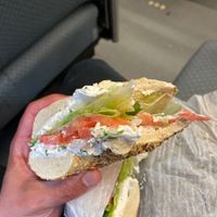 Holy smokes… better then essa bagel, nice staff too  at FaNagle the Bagel in Long Branch