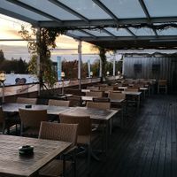Terrace seating at US-Mex in Weinfelden