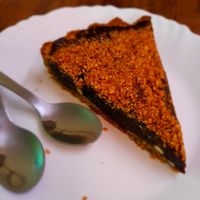 Compartilhando essa maravilha de torta que comi no meu aniversário em 2021 ♡ #Veganuary at Magna Cozinha Vegana in Rio De Janeiro