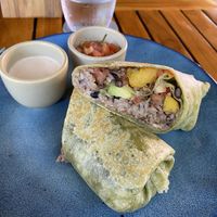 Burrito at Rio Bhongo in Papagayo