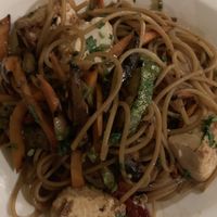 Tofu pasta at Rio Bhongo in Papagayo