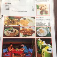 Menu July 2019 at Lazy Bar in Koh Tao