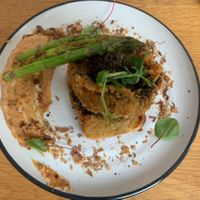 XO XO crumbed mushrooms  at Little Black Pug in Mount Gravatt